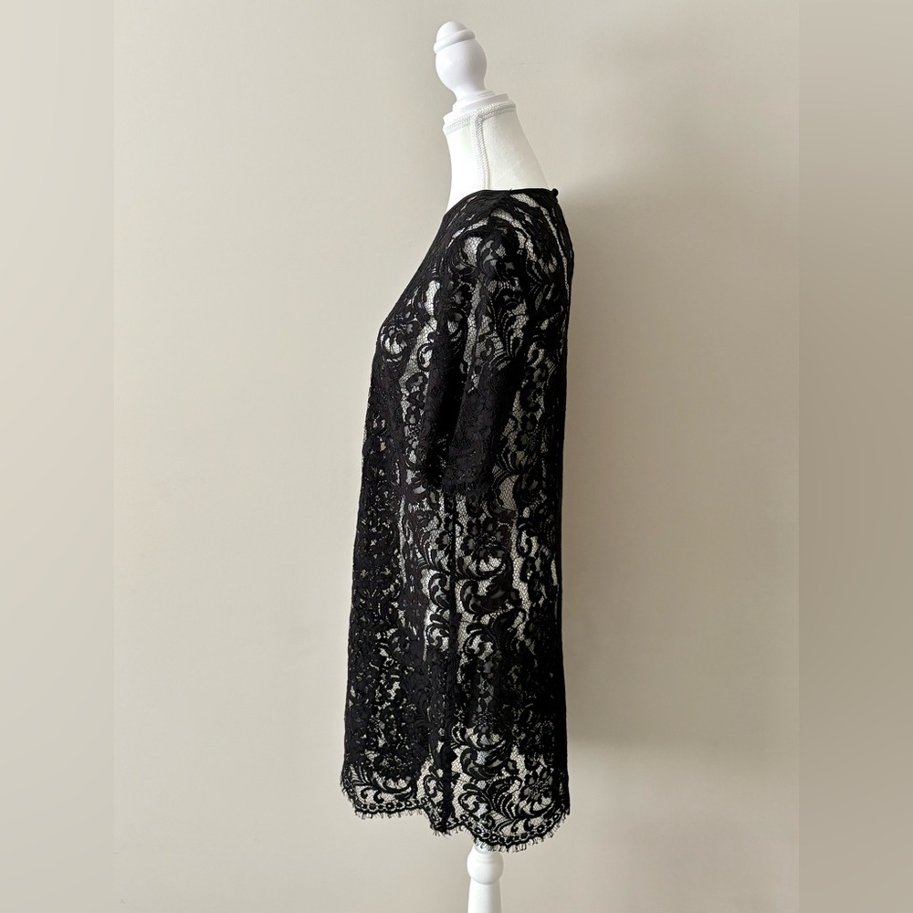 Wilfred Lace Shift Dress – Black – Size M - Picture 3 of 6